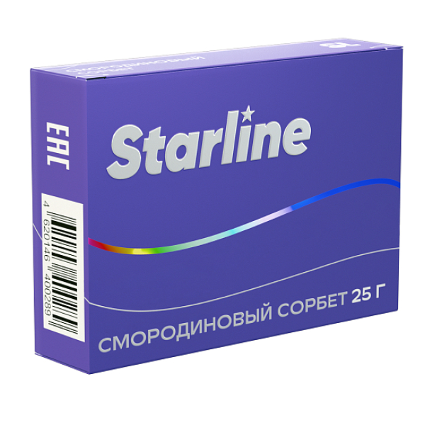 Табак Starline Смородиновый Сорбет 25 грамм в Красноярске