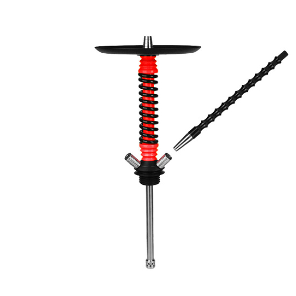 Кальян Mamay Customs V3  Coilovers Mini Красно Черный в Красноярске
