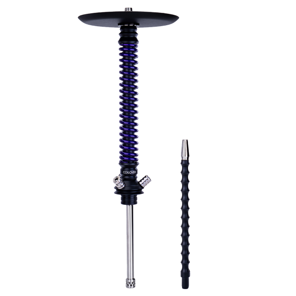Кальян Mamay Customs Coilovers Чёрно Фиолетовый Лак в Красноярске