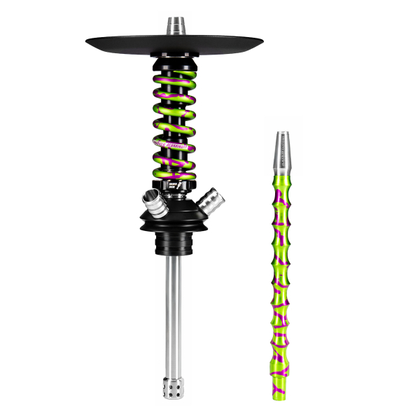 Кальян Mamay Customs Coilover Micro Салатово Пурпурный Сплеш в Красноярске