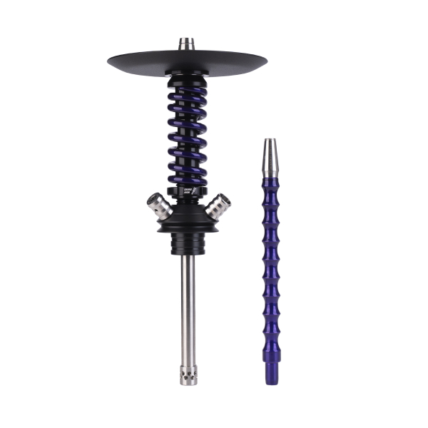 Кальян Mamay Customs Coilover Micro Чёрно Фиолетовый Лак в Красноярске