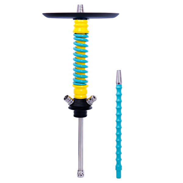 Кальян Mamay Customs Coilovers Mini Жёлто Мятный в Красноярске