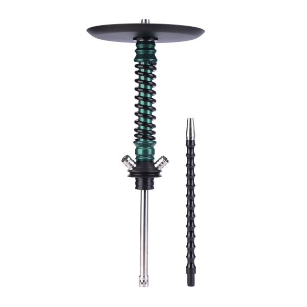 Кальян Mamay Customs Coilovers Mini Зелёный Лак Чёрный   Гр. Кубы в Красноярске