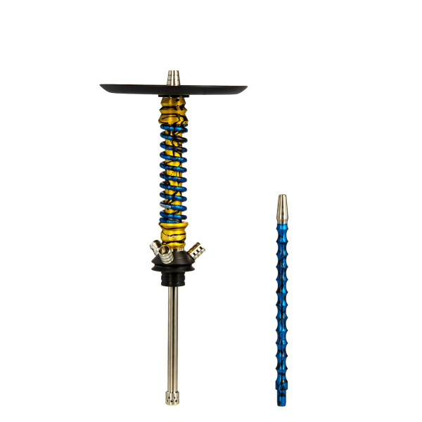Кальян Mamay Customs Coilovers Mini Синий Сплеш Золотой Сплеш в Красноярске