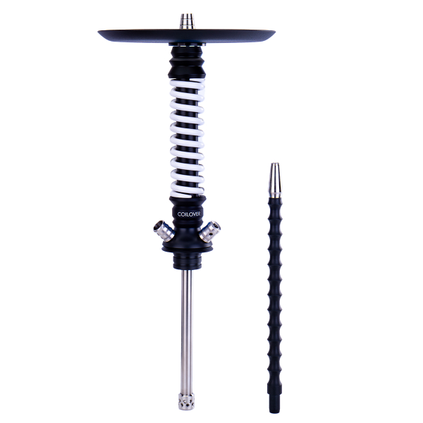 Кальян Mamay Customs Coilovers Mini Чёрно Белый   Гр. Кит в Красноярске