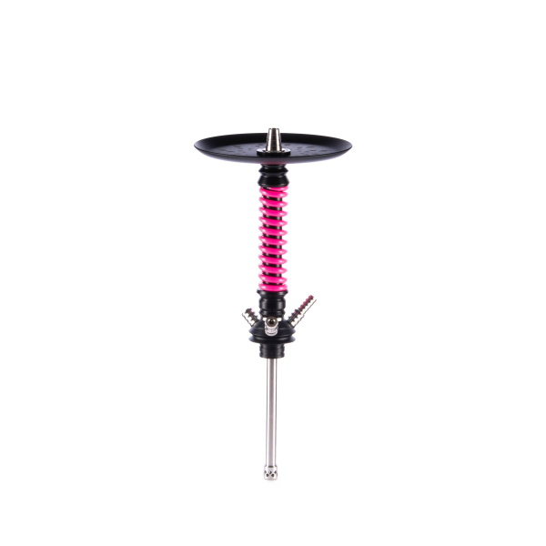 Кальян Mamay Customs Coilovers Mini Чёрно Розовый в Красноярске