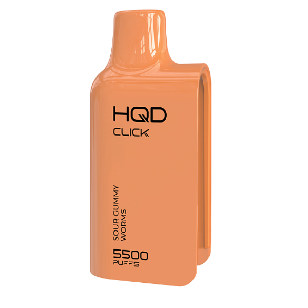 Картридж Hqd Click  Sour Gummy Worms  Кислые Мармеладные Червячки 5500 тяг в Красноярске