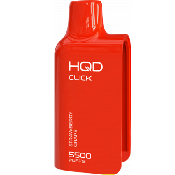 Картридж Hqd Click  Strawberry Grape  Клубника Виноград 5500 тяг в Красноярске
