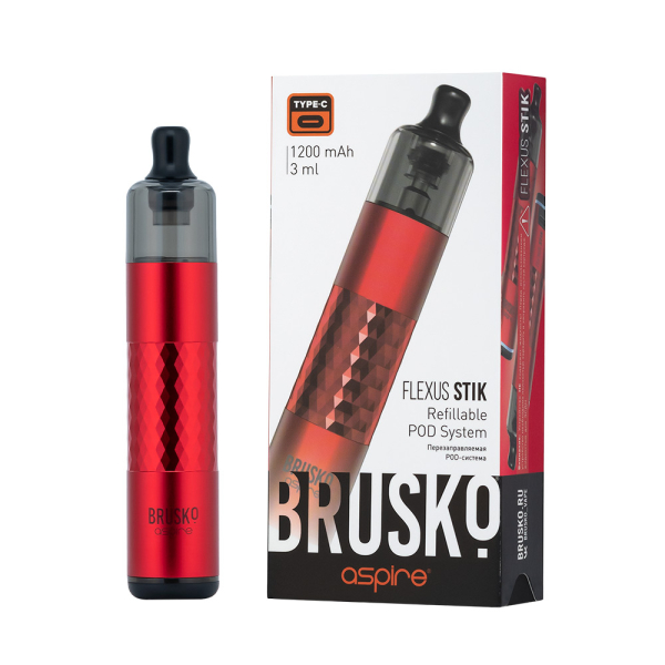 POD-система Brusko Flexus Stik Красный в Красноярске