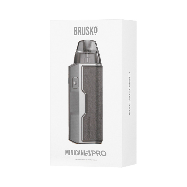POD-система Brusko Minican 5 Pro Серый Металлик в Красноярске