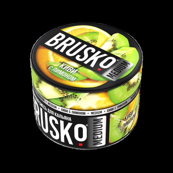 Бестабачная смесь Brusko Киви С Лимоном Medium 50 грамм в Красноярске