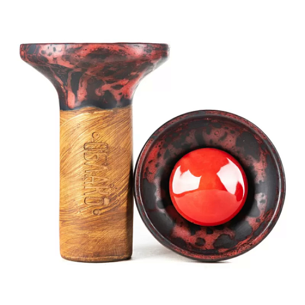 Чаша Облако Flow Red On Black Red Marble в Красноярске