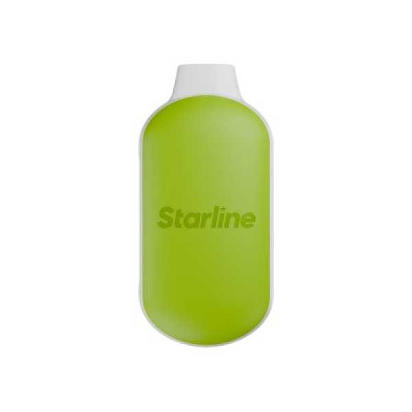 Электронка Starline Mini Зеленое Яблоко  3000 затяжек в Красноярске