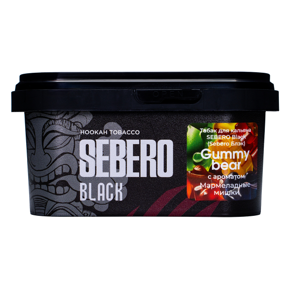 Табак Sebero Black Gummy Bear 200 грамм в Красноярске