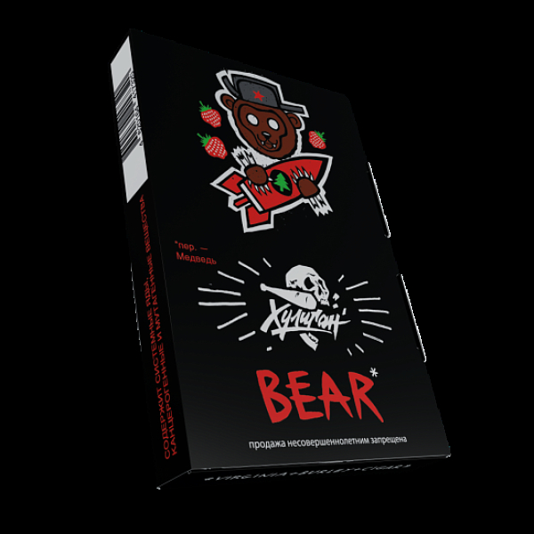 Табак Хулиган Bear Клубника С Елкой 25 грамм в Красноярске