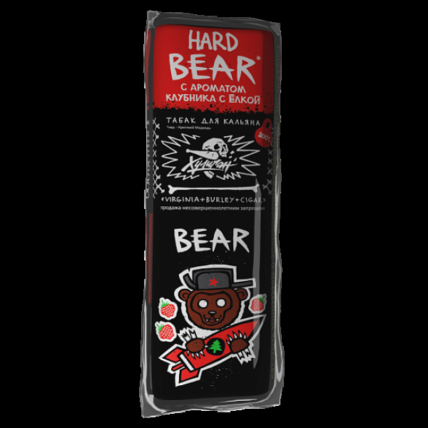 Табак Хулиган Hard Bear Клубника С Елкой 200 грамм в Красноярске