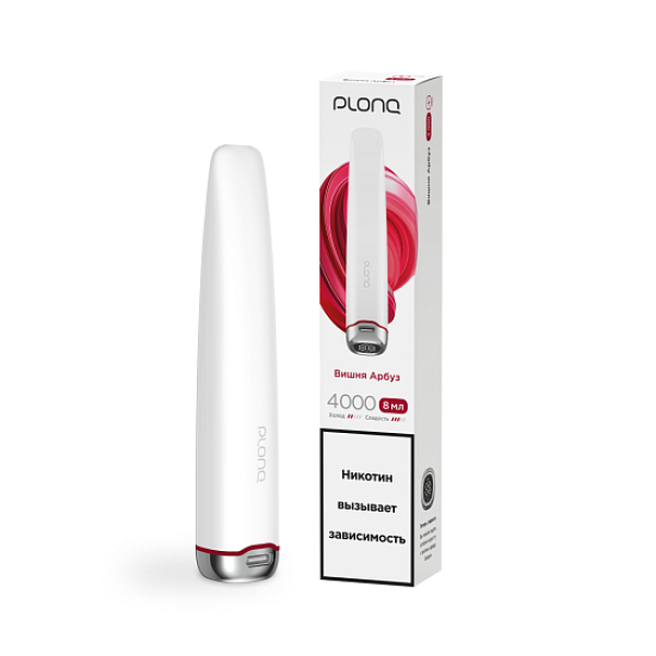 Электронка Plonq Plus Pro Вишня Арбуз 4000 затяжек в Красноярске