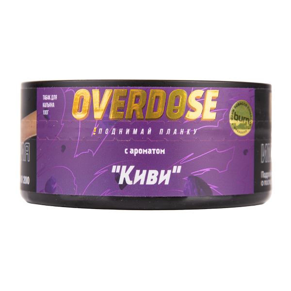 Табак Overdose Kiwi 100 грамм в Красноярске