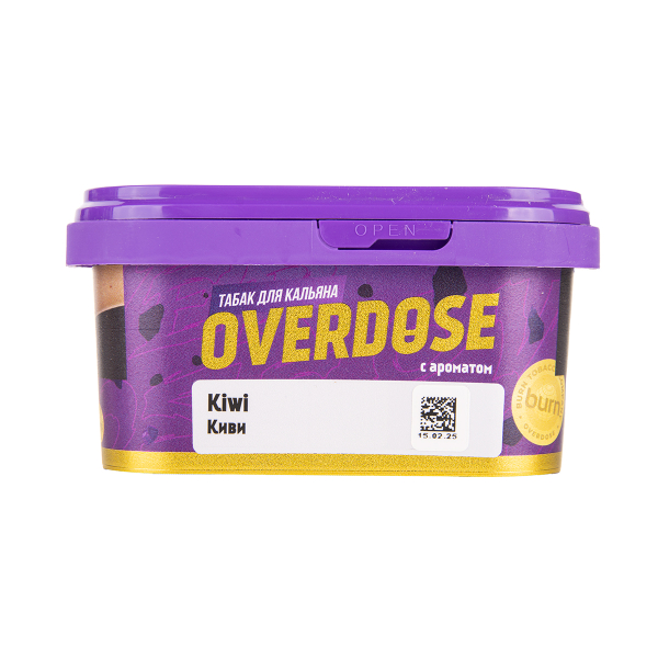 Табак Overdose Kiwi 200 грамм в Красноярске