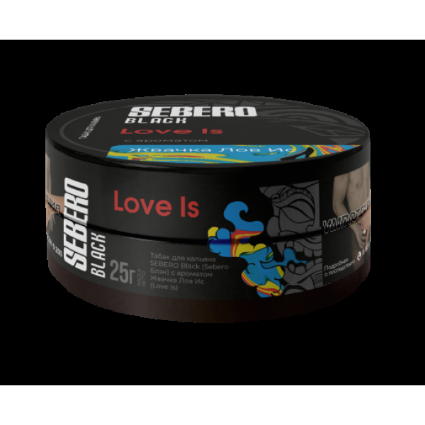 Табак Sebero Black Black Love Is 25 грамм в Красноярске