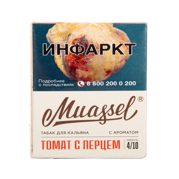 Табак Muassel Medium Томат С перцем 40 грамм в Красноярске