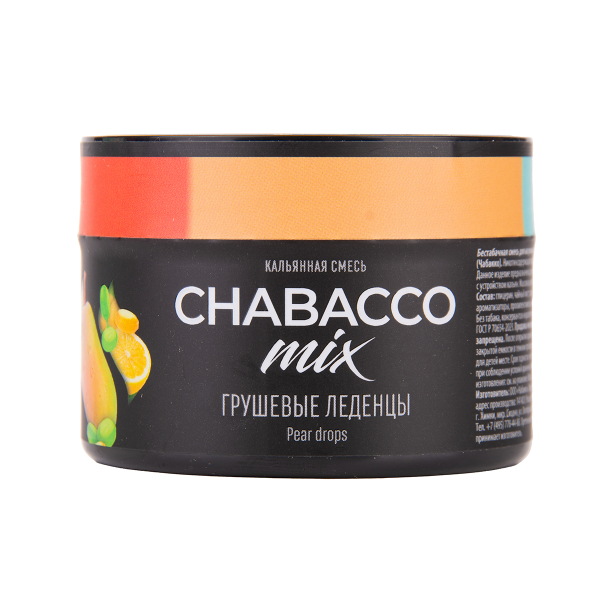 Бестабачная смесь Chabacco Mix Medium Pear Drops 40 грамм в Красноярске