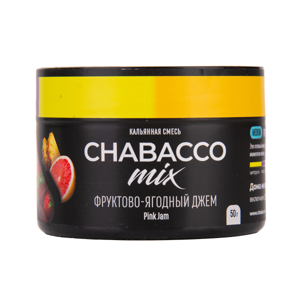 Бестабачная смесь Chabacco Mix Medium Pink Jam 40 грамм в Красноярске