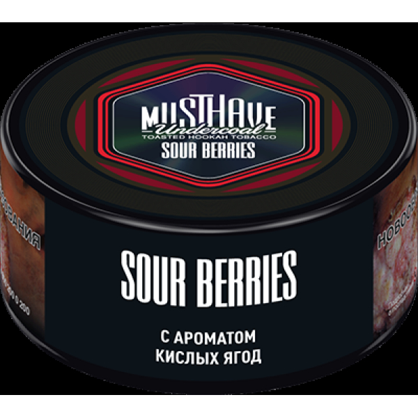 Табак Must have Sour Berries 25 грамм в Красноярске