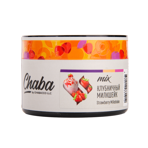 Бестабачная смесь Chaba Mix Strawberry Milkshake Nicotine Free 50 грамм в Красноярске