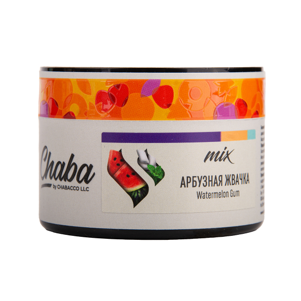 Бестабачная смесь Chaba Mix Watermelon Gum Nicotine Free 50 грамм в Красноярске