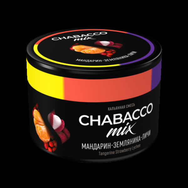 Бестабачная смесь Chabacco Mix Medium Tangerine Strawberry Lychee 40 грамм в Красноярске