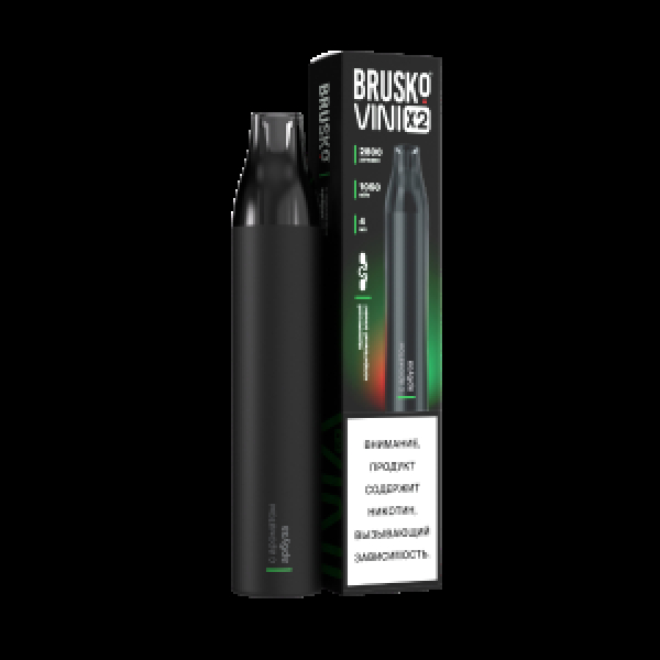 Электронка Brusko Vini X2 Арбуз 2800 затяжек в Красноярске