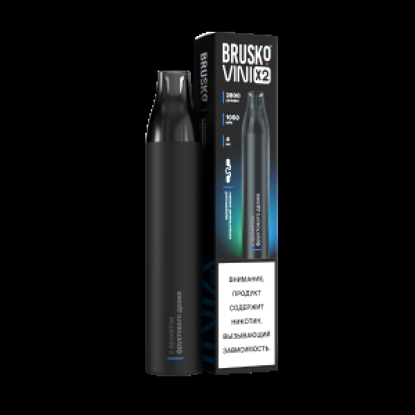 Электронка Brusko Vini X2 Фруктовое Драже 2800 затяжек в Красноярске