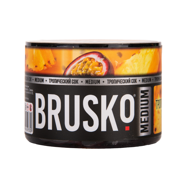 Бестабачная смесь Brusko Zero Тропический Сок 50 грамм в Красноярске