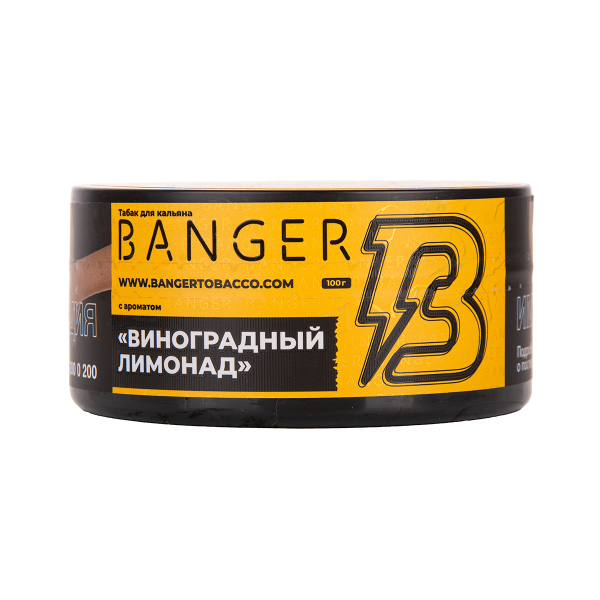 Табак Banger Grape Lemonade 100 грамм в Красноярске