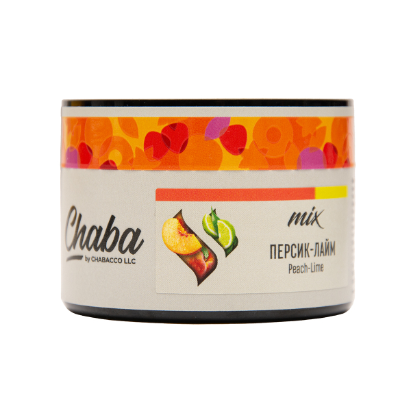 Бестабачная смесь Chaba Mix Peach Lime Nicotine Free 40 грамм в Красноярске