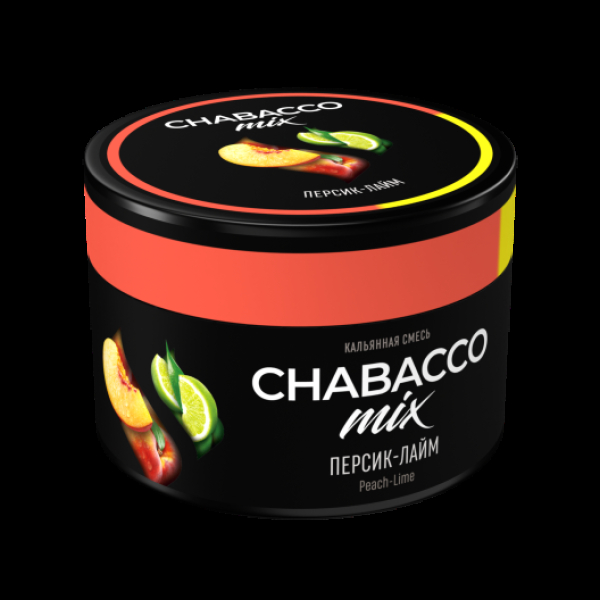 Бестабачная смесь Chabacco Mix Medium Peach Lime 40 грамм в Красноярске