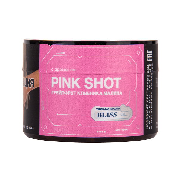 Табак BLISS Pink Shot 40 грамм в Красноярске