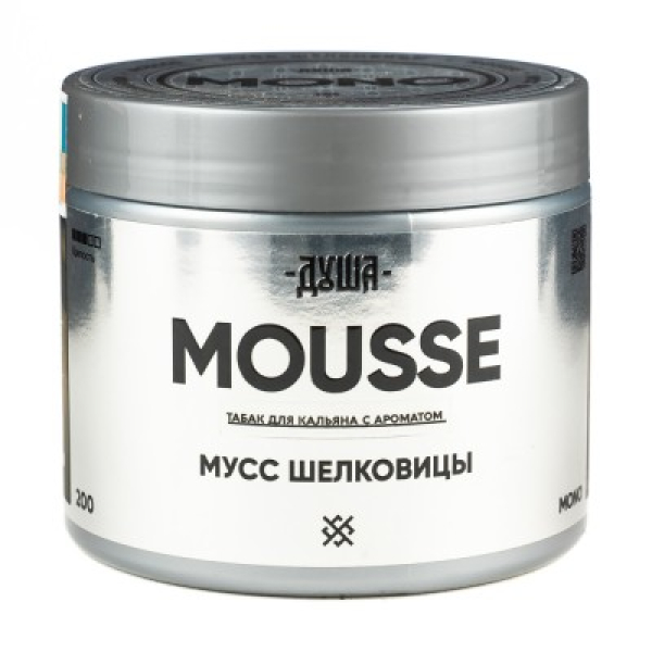 Табак Душа Mousse Мусс Шелковицы 200 грамм в Красноярске