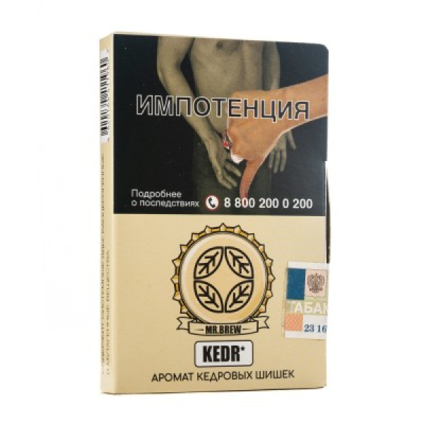 Табак Mr Brew Kedr Аромат Кедровых Шишек 25 грамм в Красноярске