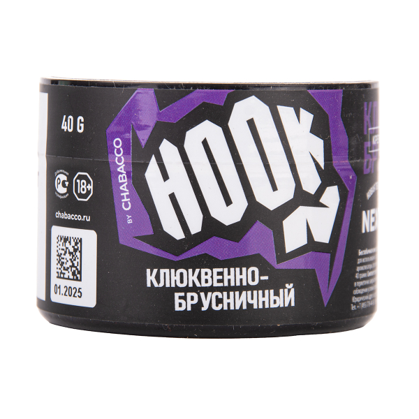 Табак Hook Клюквенно Брусничный 40 грамм в Красноярске
