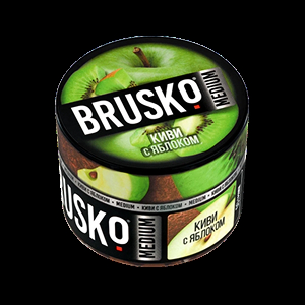 Бестабачная смесь Brusko Киви С   Яблоком 50 грамм в Красноярске