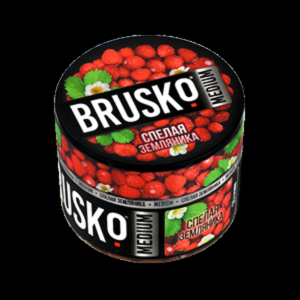 Бестабачная смесь Brusko Спелая Земляника 50 грамм в Красноярске