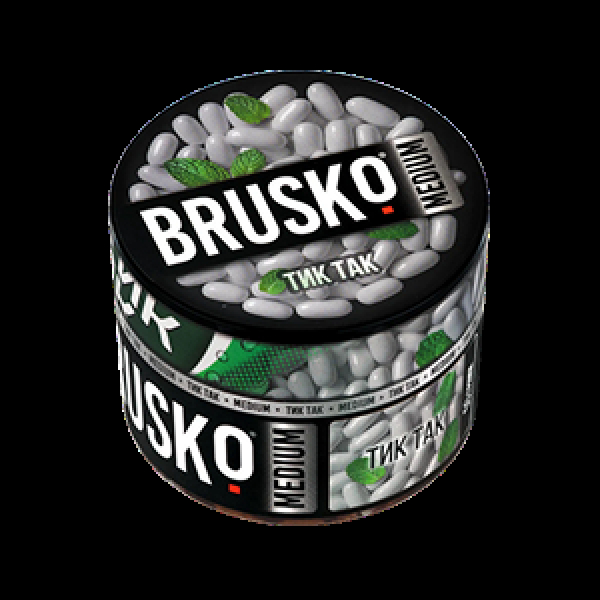 Бестабачная смесь Brusko Тик Так 50 грамм в Красноярске