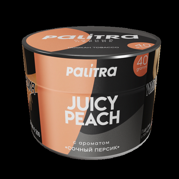Табак Palitra Juicy Peach Сочный Персик 40 грамм в Красноярске