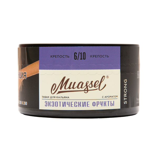 Табак Muassel Strong  Экзотические Фрукты 200 грамм в Красноярске