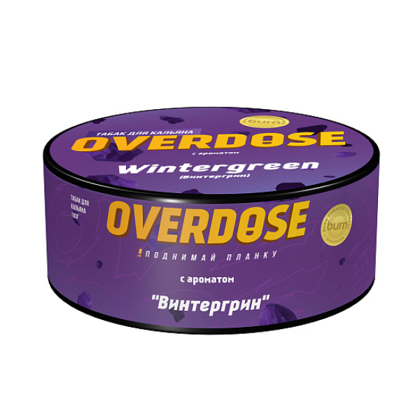 Табак Overdose Wintergreen 100 грамм в Красноярске