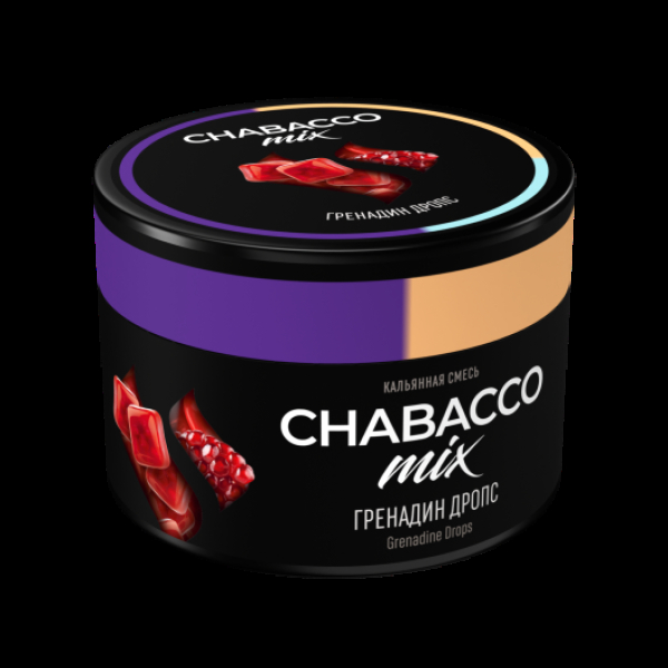 Смесь Chabacco Mix Grenadine Drops Гренадин Дропс  Medium 40 грамм в Красноярске