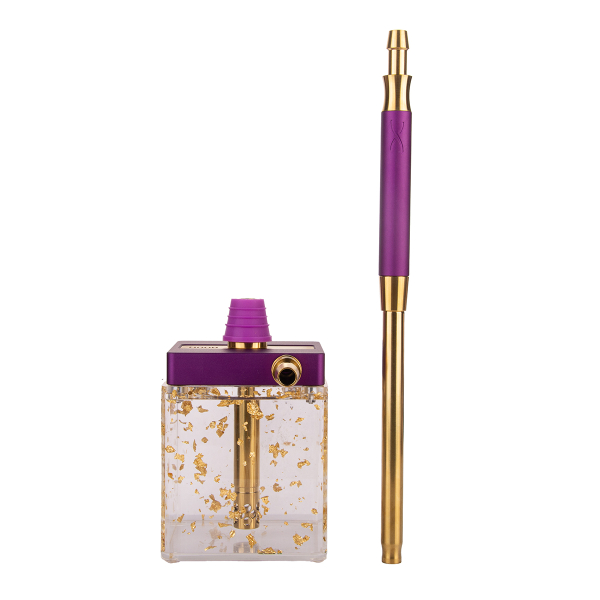 Кальян Hoob Subatom Royal Purple X Gold | Cube Mini Gold в Красноярске