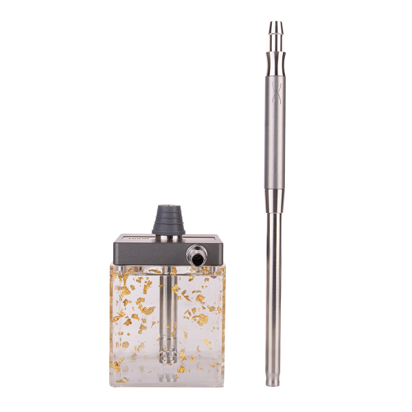 Кальян Hoob Subatom Space Grey X Ss | Cube Mini Gold в Красноярске